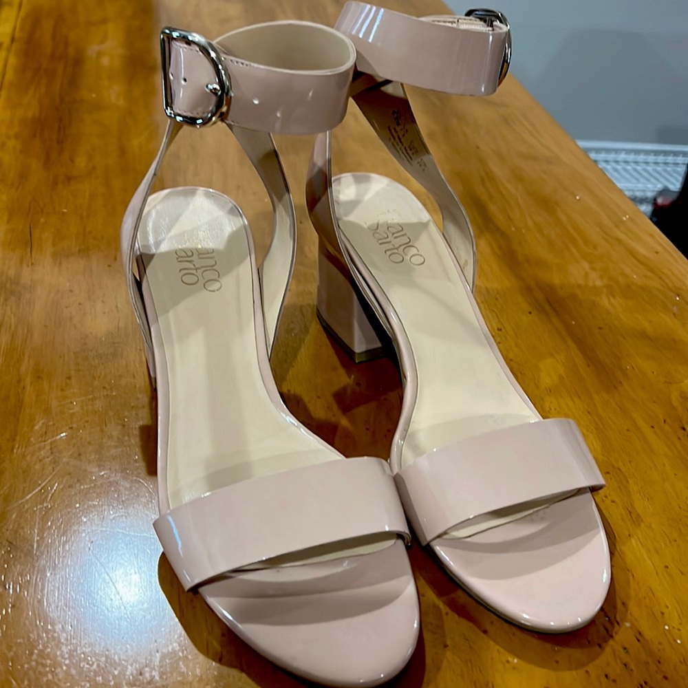 Franco Sarto Nude sandals, size 9.5